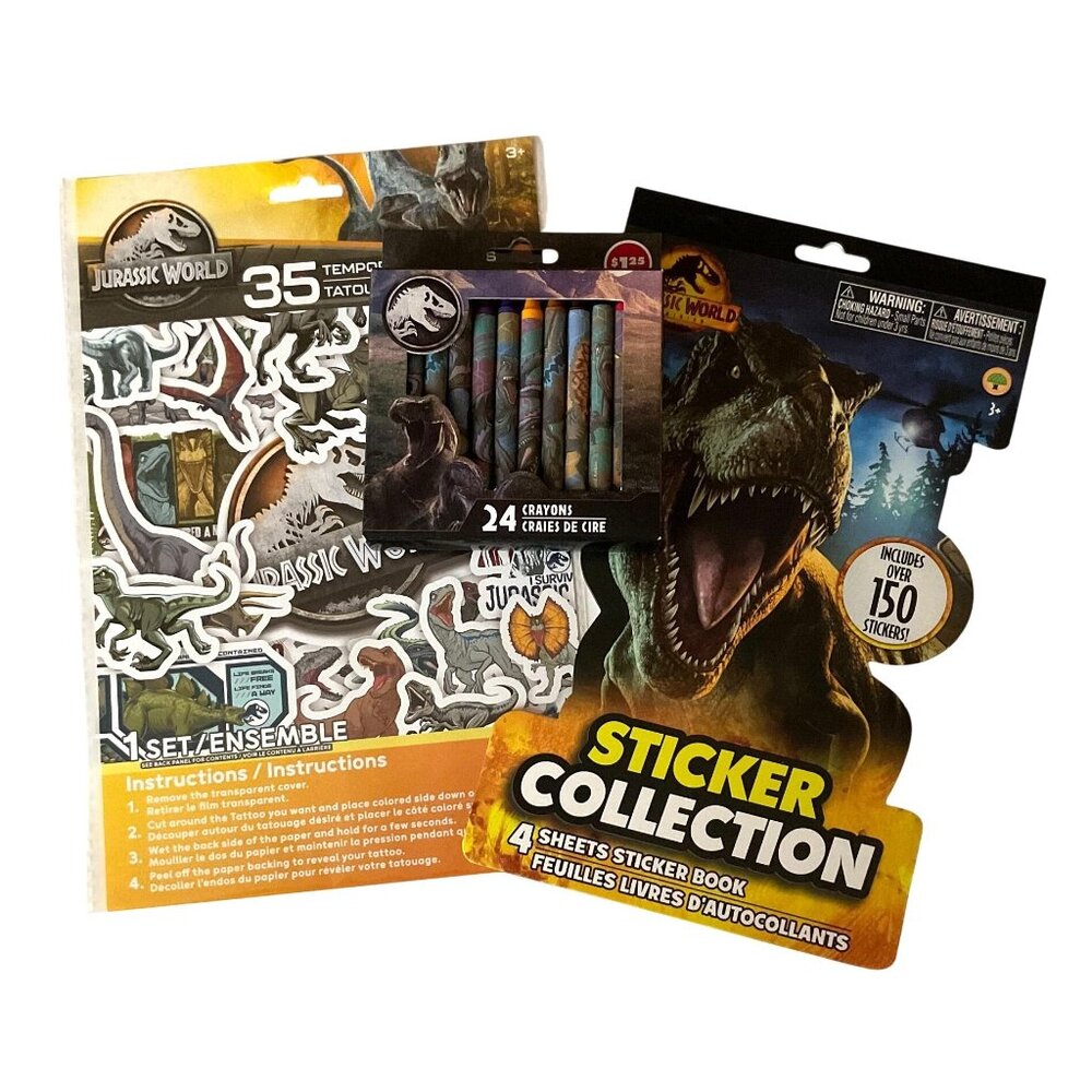 Jurassic World Activity Gift Set - Picture 1 of 7